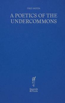 Paperback A Poetics of the Undercommons Book