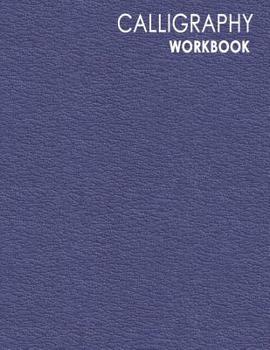 Paperback Calligraphy Workbook: Blank Lined Handwriting Practice Paper for Adults & Kids - Purple Book