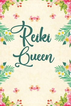 Reiki Queen: Blank Lined Journal 6x9 – Spiritual Healer Notebook I Meaningful Gift for Every Spirituality Teacher, Meditation Instructor and Japanese Chakra Healing Practitioner