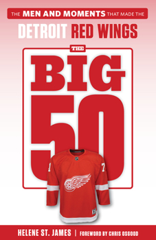 Paperback The Big 50: Detroit Red Wings Book
