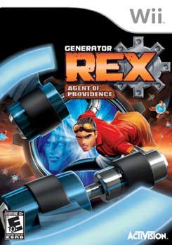 Game - Nintendo Wii Generator Rex: Agent of Providence Book