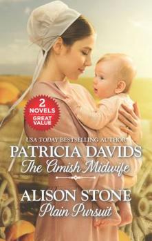 Mass Market Paperback The Amish Midwife and Plain Pursuit: An Anthology Book