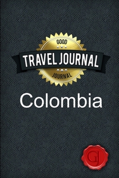 Paperback Travel Journal Colombia Book