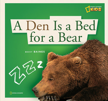 Hardcover Zigzag: A Den Is a Bed for a Bear Book