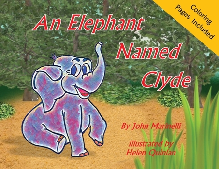 Paperback An Elephant Named Clyde: A Children's Story Poem Book