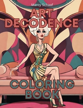 Paperback Art Decodence Coloring Book