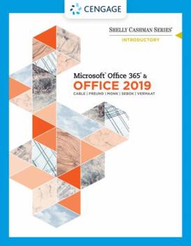 Loose Leaf Shelly Cashman Series Microsoft? Office 365 and Office 2019 Introductory, Loose-Leaf Version Book