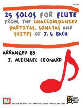 Paperback 25 Solos for Flute Book