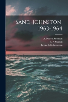 Paperback Sand-Johnston, 1963-1964 Book