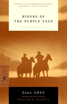 Paperback Riders of the Purple Sage Book