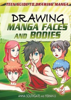 Library Binding Drawing Manga Faces and Bodies Book