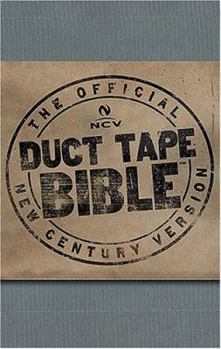 Paperback Holy Bible: New Century Version, Silver Duct Tape Book