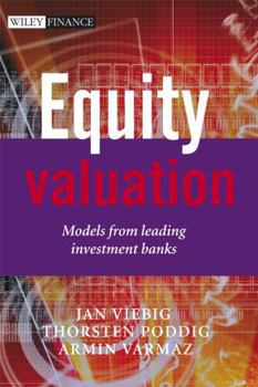 Hardcover Equity Valuation: Models from Leading Investment Banks Book