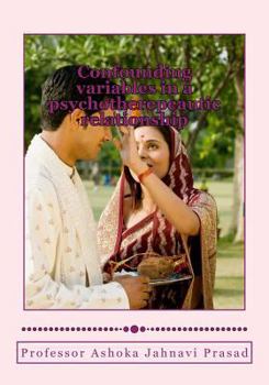 Paperback Confounding variables in a psychotherepeautic relationship Book