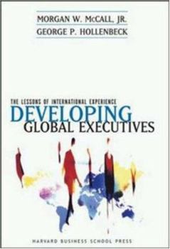 Hardcover Developing Global Executives Book