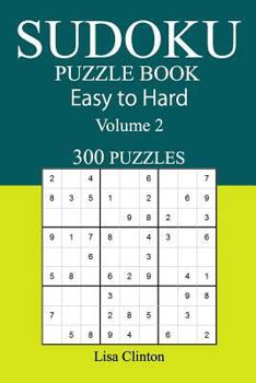 Paperback Sudoku Puzzle Book Easy to Hard 300 Book