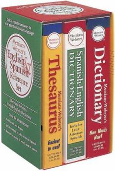 Paperback Merriam-webster's English & Spanish Dictionary Reference Set (English and Spanish Edition) Book