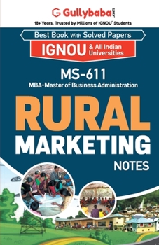 Paperback MS-611 Rural Marketing Book