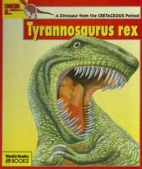 Hardcover Looking At... Tyrannosaurus Rex: A Dinosaur from the Cretaceous Period Book