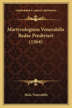 Paperback Martyrologium Venerabilis Bedae Presbyteri (1564) [Latin] Book