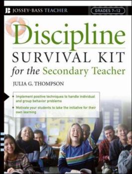 Paperback Discipline Survival Kit for the Secondary Teacher Book