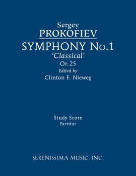 Paperback Symphony No.1, Op.25 'Classical': Study score Book