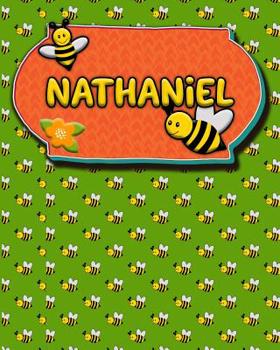 Paperback Handwriting Practice 120 Page Honey Bee Book Nathaniel: Primary Grades Handwriting Book K-2 Book