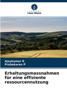 Paperback Erhaltungsmassnahmen für eine effiziente ressourcennutzung [German] Book