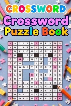 Paperback Crossword Puzzle Book: Create for the children specially Book