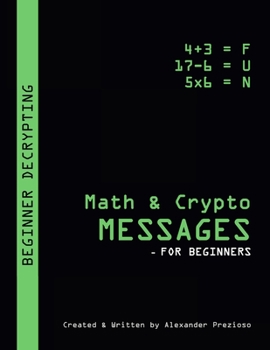Paperback Math & Crypto Messages - For Beginners Book