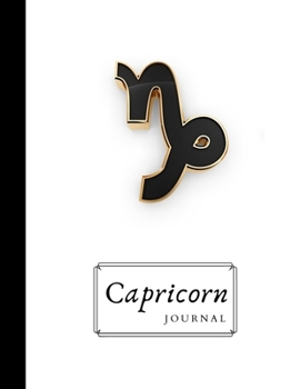 Capricorn Zodiac Bullet Journal White : Positive, Zodiac Diary Journal with Dots Composition Notebook Inspirational (110 Pages, 8. 5x11, Dots)