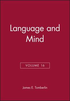 Paperback Language and Mind, Volume 16 Book