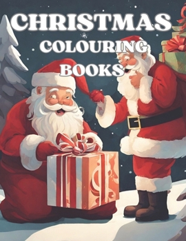 Christmas Coloring Book: Awesome Christmas coloring book for adult and children B0CNZ4H774 Book Cover