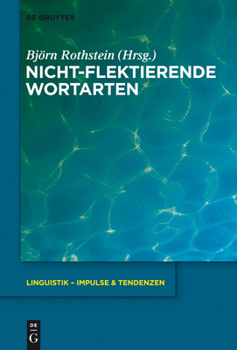 Hardcover Nicht-flektierende Wortarten [German] Book