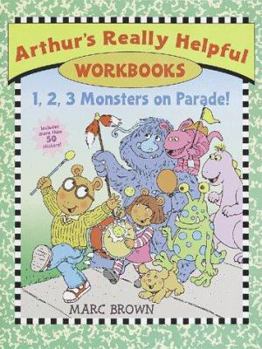 Paperback 123 Monsters on Parade! [With Removable] Book
