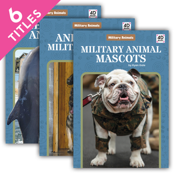 Library Binding Military Animals (Set) Book