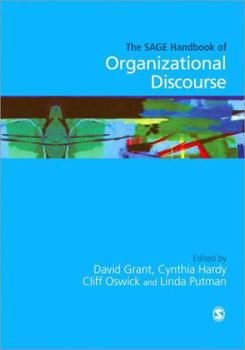 Hardcover The SAGE Handbook of Organizational Discourse Book