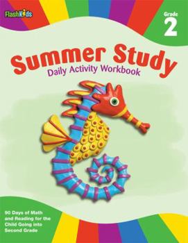 Paperback Summer Study Daily Activity Workbook: Grade 2 (Flash Kids Summer Study) Book