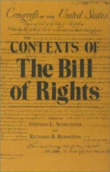 Paperback Contexts of the Bill of Rights Book