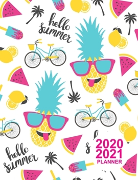 2020 2021 Planner: Large Daily, Weekly and Monthly Planner 2 Years | Agenda Schedule Organizer Logbook and Personal Journal Diary | 24 Months Calendar ... Appointment Book | Design Code A8 0044227