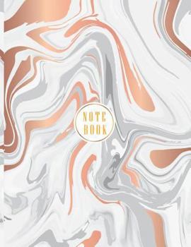 Paperback Notebook: Marble on grey cover and Dot Graph Line Sketch pages, Extra large (8.5 x 11) inches, 110 pages, White paper, Sketch, D Book