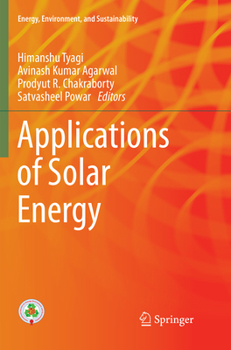 Paperback Applications of Solar Energy Book