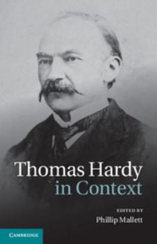 Thomas Hardy in Context - Book  of the Literature in Context