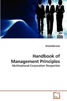Paperback Handbook of Management Principles Book