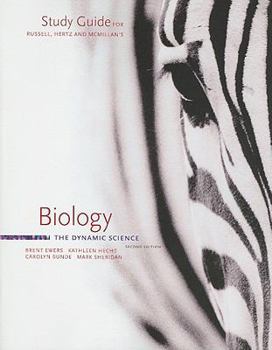 Paperback Study Guide for Russell, Hertz and McMillan's Biology: The Dynamic Science Book