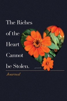 Paperback Riches of the Heart Journal: Journal Book