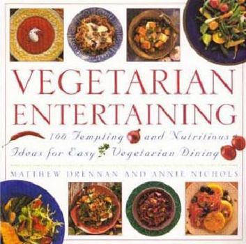 Paperback Vegetarian Entertaining Book