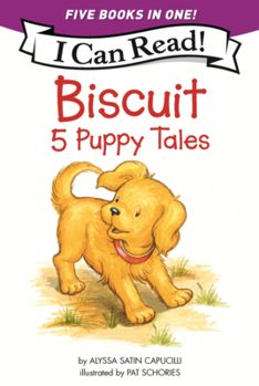 Library Binding Biscuit: 5 Puppy Tales Book