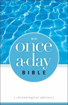 Paperback Once-A-Day Bible-NIV-Chronological Book