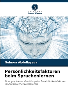 Paperback Persönlichkeitsfaktoren beim Sprachenlernen [German] Book